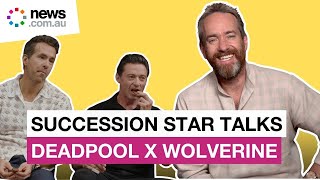 Succession star Matthew Macfadyen talks Deadpool X Wolverine [upl. by Aicat810]