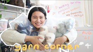 tiffanys yarn corner ep4 why do I still have so much yarn to show u guys PO Box  aug 2021 [upl. by Nekcerb]