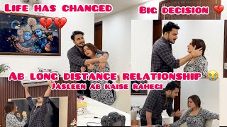 Ab hume Long distance relationship me rehna padega Jasleen cried😱 Prank gone wrong  prank [upl. by Gisela]