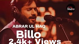 quotCoke Studio Song Billo By Abrar ul Haq Removed  Why Explained [upl. by Penhall895]