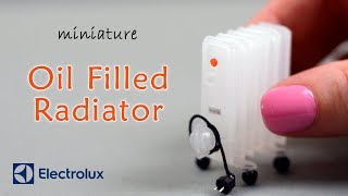 Miniature Oil Filled Radiator Electrolux  No Polymer Clay [upl. by Yelac87]