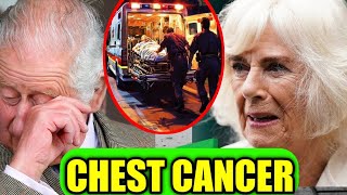 King Charles reveals queen Camilla was rushed to hospital last night after chest cancer diagnosis [upl. by Carlo]