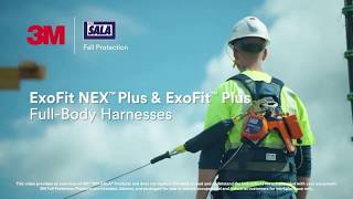 3M DBI SALA ExoFit NEX Plus amp 3M DBI SALA ExoFit Plus Instructional Video [upl. by Boyd776]