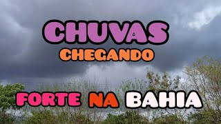 CHUVAS CHEGANDO EM ÁREAS MAIS SECAS NAS PRÓXIMAS HORAS [upl. by Merri]