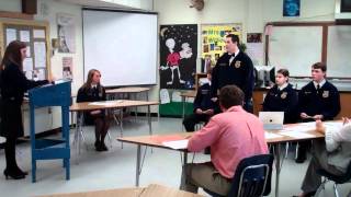 Marbury FFA Parliamentary Procedure Alabama State Finals 2012MP4 [upl. by Dow]