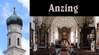 ANZING EBE Pfarrkirche Mariä Geburt  Vollgeläut [upl. by Peterus]