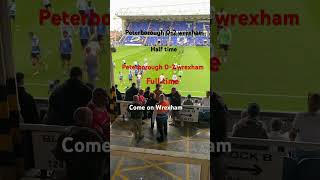 Peterborough vs wrexham ￼￼ [upl. by Ibib]