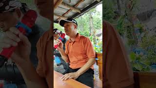 Karaoke saat gerimis di Arjuna Farm shorts [upl. by Naujet]