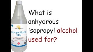 Isopropyl Alcohol 99 Pure 1 Quart 32 oz Bottle Anhydrous [upl. by Yecaj614]