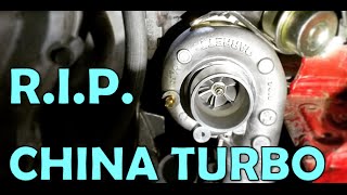 Miata Update Bye Bye China Turbo [upl. by Atinor]