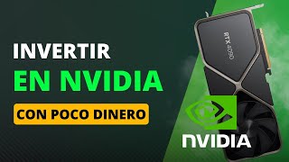 Cómo invertir en acciones de Nvidia en 2024 con POCO DINERO [upl. by Gorden672]