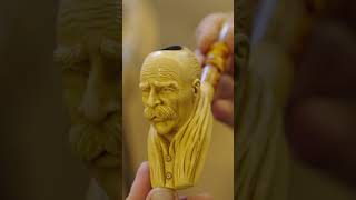 What is a Meerschaum pipe Meerschaumpipe pipes Turkey [upl. by Anitnas]