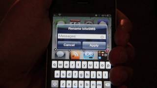 How To Rename an iPhone App [upl. by Hoppe]