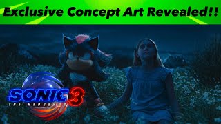 First OFFICIAL Concept Art For Sonic Movie 3 REVEALED By Director 👀 [upl. by Meesak]