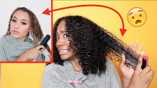 😱I Swapped Hair Routines with Luhhsetty Natural Hair [upl. by Walt959]