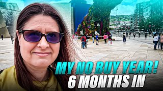 My no buy year  2024 the year of no clothes shopping or make up shopping  6 month review [upl. by Aicenad]