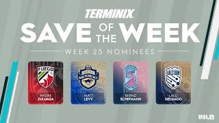 Swoopin in to save the day 🦸  USL League One Save of the Week Week 25 Nominees [upl. by Tracay]