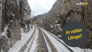 Führerstandsmitfahrt von Karlsruhe nach Freudenstadt mit bwegt [upl. by Daas897]