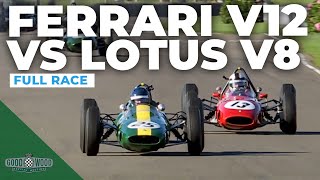 Classic F1 battle  2024 Glover Trophy full race  Goodwood Revival [upl. by Alecia]