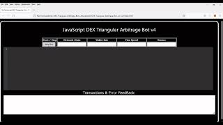 Triangular Arbitrage Bot v4 has been released and pulls massive profit ETHBNBMatic full audit done [upl. by Martinelli]