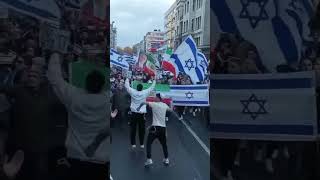 Jews amp Iranians uniting for Israel in New York America amp Iran stand with Israel 🇮🇷 🇺🇸 🇮🇱 [upl. by Esenahs]