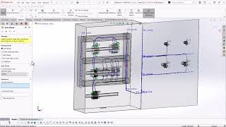 SOLIDWORKS Electrical 3D  Short AutoRoute [upl. by Othello]