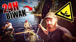 24H Biwak in Schweden mit Kanu und neuer Ausrüstung  Overnighter Übernachtung 2 [upl. by Eittol337]