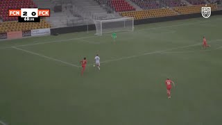 Rasmus Højlund vs Nordsjælland U19 Ligaen 22082020 [upl. by Martens321]