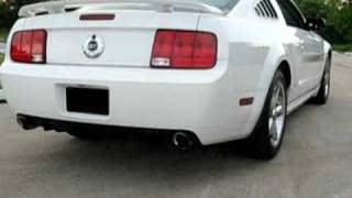 Corsa exhaust 2008 Mustang GTCS Stock HPipe [upl. by Rozelle]