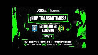 TRANSMISIÓN EN VIVO ESTUDIANTES RC VS ALDOSIVI [upl. by Fagen445]