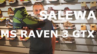 Bota de alpinismo Salewa MS Raven 3 Gtx [upl. by Darci332]