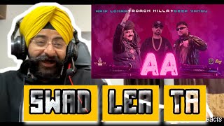 Reaction on Aa  Roach Killa  Arif Lohar  Deep Jandu [upl. by Naillimxam]