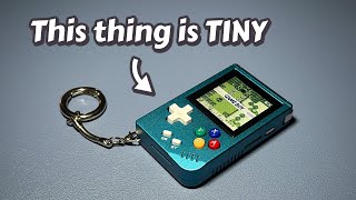 RG Nano The Keychain Handheld  Unboxing  Quick size comparison  First power on [upl. by Lemak]