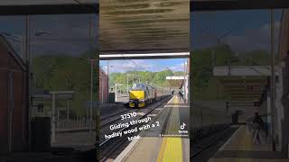 Class 37510 through Hadley wood 2 tone [upl. by Garik]