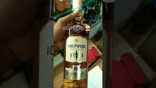 100 PIPERS  100 PIPERS BLENDED SCOTCH WHISKY LOVER 100pipers whisky daru [upl. by Hathaway852]