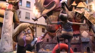 Las Fallas  La fiesta de la primavera en Valencia  Euromaxx [upl. by Ynnattirb]