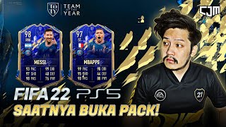 FIFA 22 Ultimate Team Indonesia  Massive TOTY Pack Opening Mencari Lionel Messi amp Kylian Mbappe [upl. by Romain]