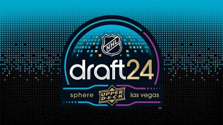 2024 NHL DRAFT ROUND 1 LIVE STREAM AND LIVE REACTION [upl. by Najed]