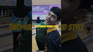 Twohanded Hybrid Style 289 shorts bowling bowlingtime [upl. by Nilrak]