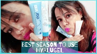 Hyalugel Plus VS Hyalugel  BEST Season To use Hyaluronic Acid  Ageing  Open Pores Youthful Skin [upl. by Morel]