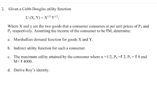 Solved MEC 101 Consumer Equilibrium [upl. by Ynaffik989]