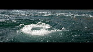 Tidal Whirlpool On Visit To Corryvreckan Off The West Coast Of Mainland Scotland [upl. by Yllut]