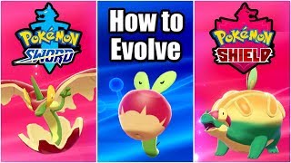 POKEMON SWORD AND SHIELD  How to Evolve Applin Evolving Applin to Appletun amp Flapple [upl. by Ailemap]