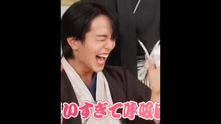 Shoseis reaction at his own work 😆 Keigo was so nice amp such a good sport He gave 9 pts to Shosei [upl. by Tnahsin]