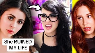 influencers that got caught and CALLED OUT  Sssniperwolf Vs Azzyland  REACTION [upl. by Maureene]