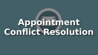 GroupWise 2012 Whats New Appointment Conflict Resolution [upl. by Adiuqram11]