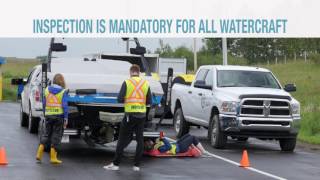 Watercraft Inspection Stations – Mandatory for all Passing Watercraft [upl. by Bergren]