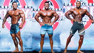 Top 10 Mr Olympia 2023 Mens Physique Results  Full Posing 4K Video [upl. by Nasho683]