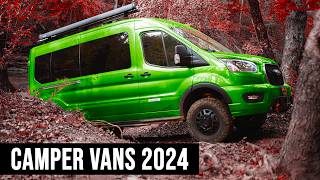 10 Upcoming Camper Vans Hitting the Trails in 2024 New Generation of Capable RVs [upl. by Armington89]