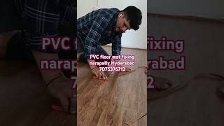 Home PVC floor mat fixing Hyderabad floormat trending shortvideo shorts [upl. by Endo]